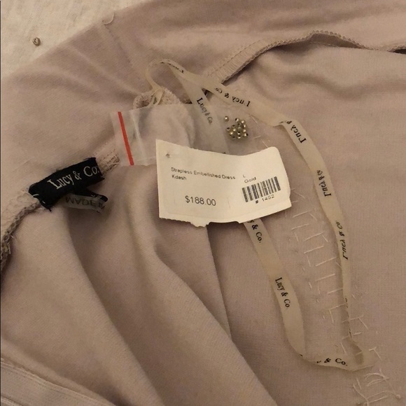 NWT strapless mini dress - Picture 8 of 11